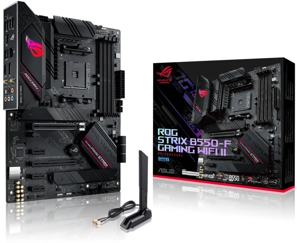 ASUS ROG STRIX B550-F GAMING WIFI II AMD B550 Socket AM4 ATX