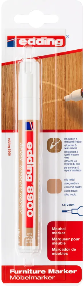 Marker Edding 8900 pentru retusuri mobilier lemn, arin