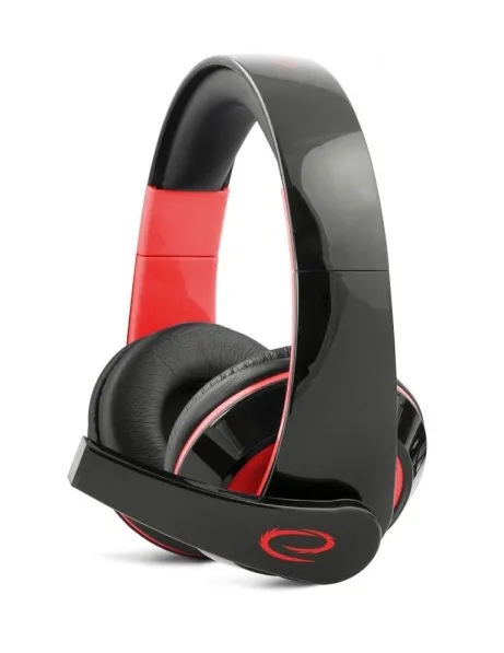 Esperanza EGH300R Headset Wired Head-band Gaming Black, Red