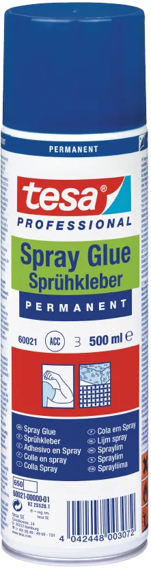 Spray adeziv Tesa permanent, 500 ml
