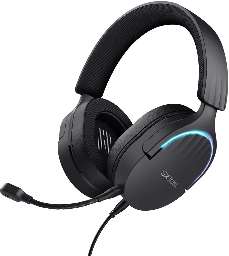 Trust GXT 490 FAYZO over-ear 7.1 USB-gamingheadset.