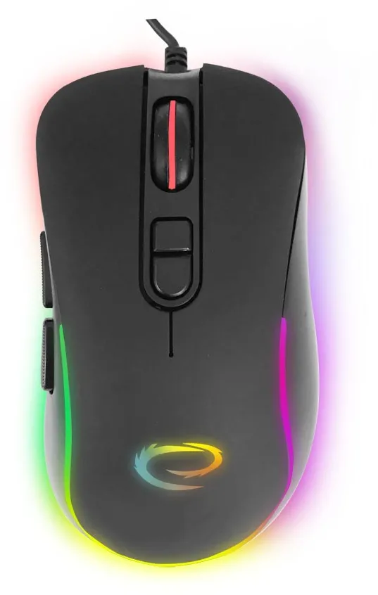 Esperanza EGM303 mouse Right-hand USB Type-C Optical 2400 DPI