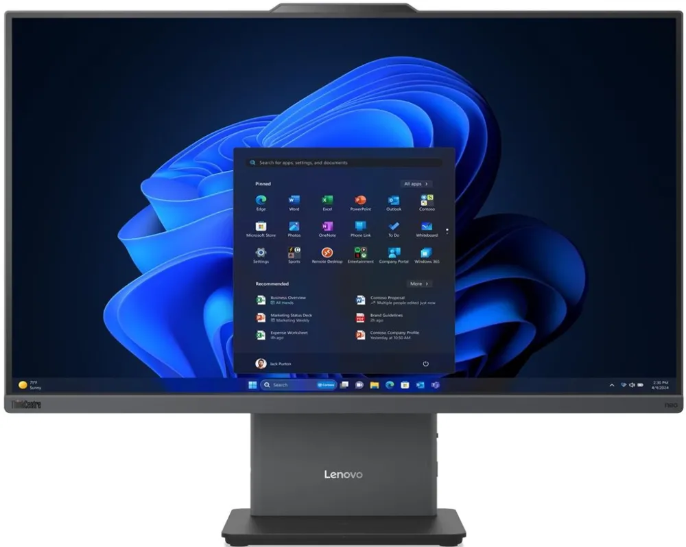 Lenovo ThinkCentre neo 50a Gen 6 23.8 FHD Touch ULT5-226V/16GB/512GB/Intel Arc Graphics 130V/WIN11 Pro/ENG kbd/Luna Grey/3Y Warranty