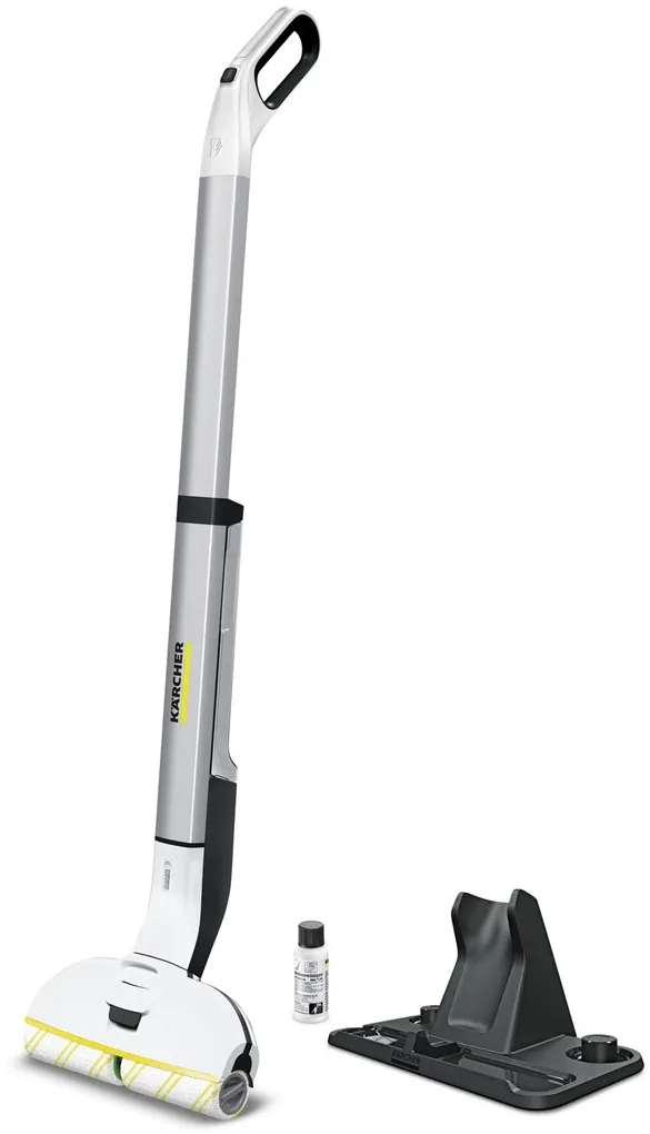 Aspirator vertical umed cu acumulator Karcher EWM 2 2.5 Ah negru/alb/galben