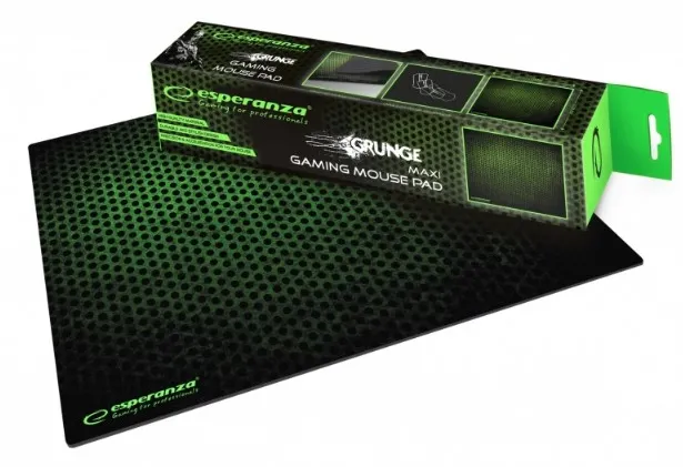 Esperanza EGP103G mouse pad Gaming mouse pad Black, Green