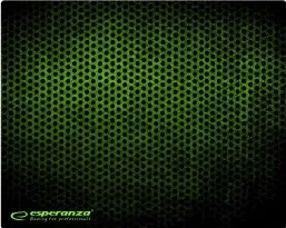 Esperanza EGP101G mouse pad Gaming mouse pad Black