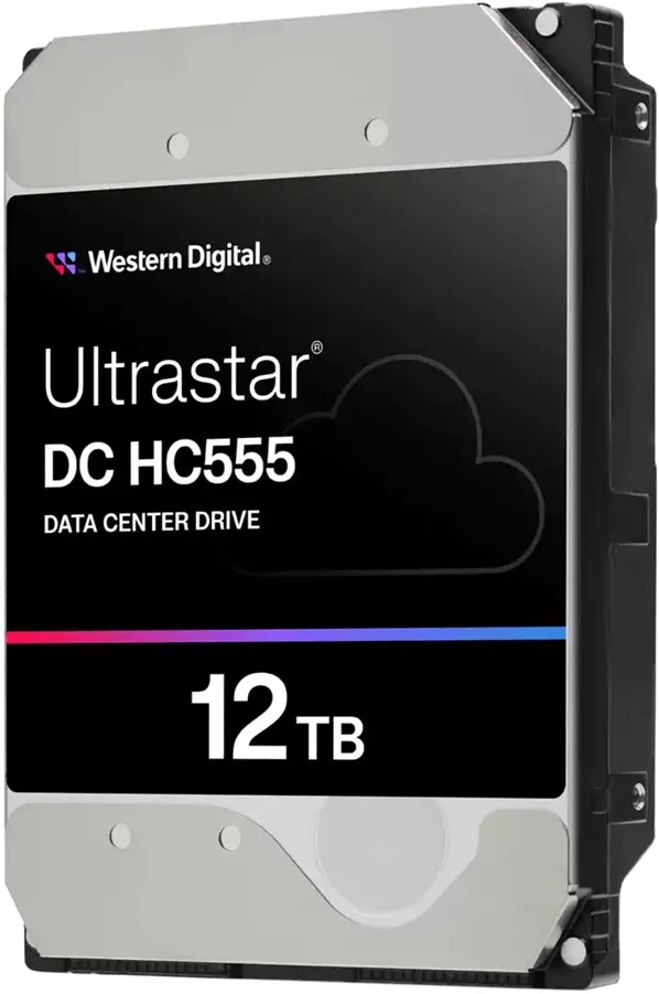 Western Digital Ultrastar DC HC555 internal hard drive 12 TB 7200 RPM 512 MB 3.5" SAS3