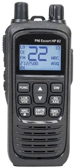 PNI Escort HP82 Handheld CB Car Radio 1800 mAh USB-C Black