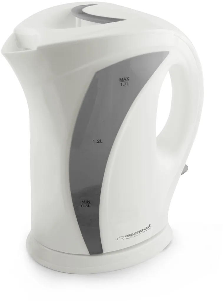 Esperanza EKK018E Electric kettle 1.7 L, White / Gray