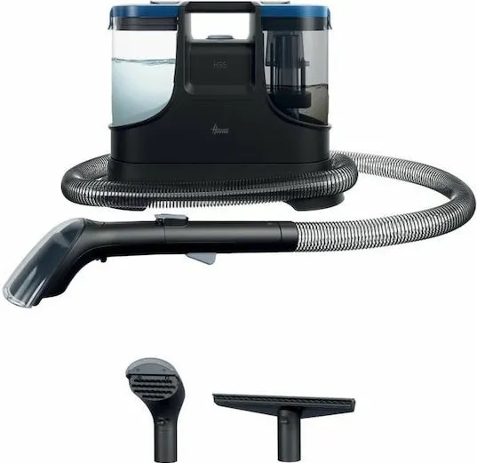 Aspirator HS500 011, Umed/Uscat, 400 W, cu Recipient Din Plastic, 1.5 lt, Negru