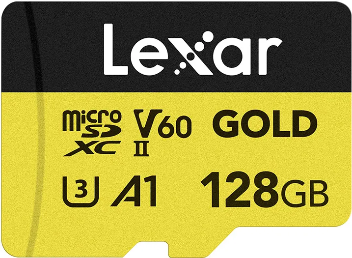 Card de memorie Lexar GOLD microSDXC 128GB