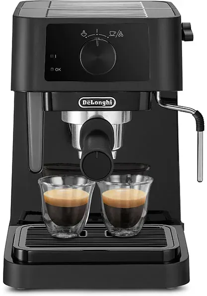 Espressor cu pompa DeLonghi Stilosa EC230.BK, 1 l, 1100 W, Negru