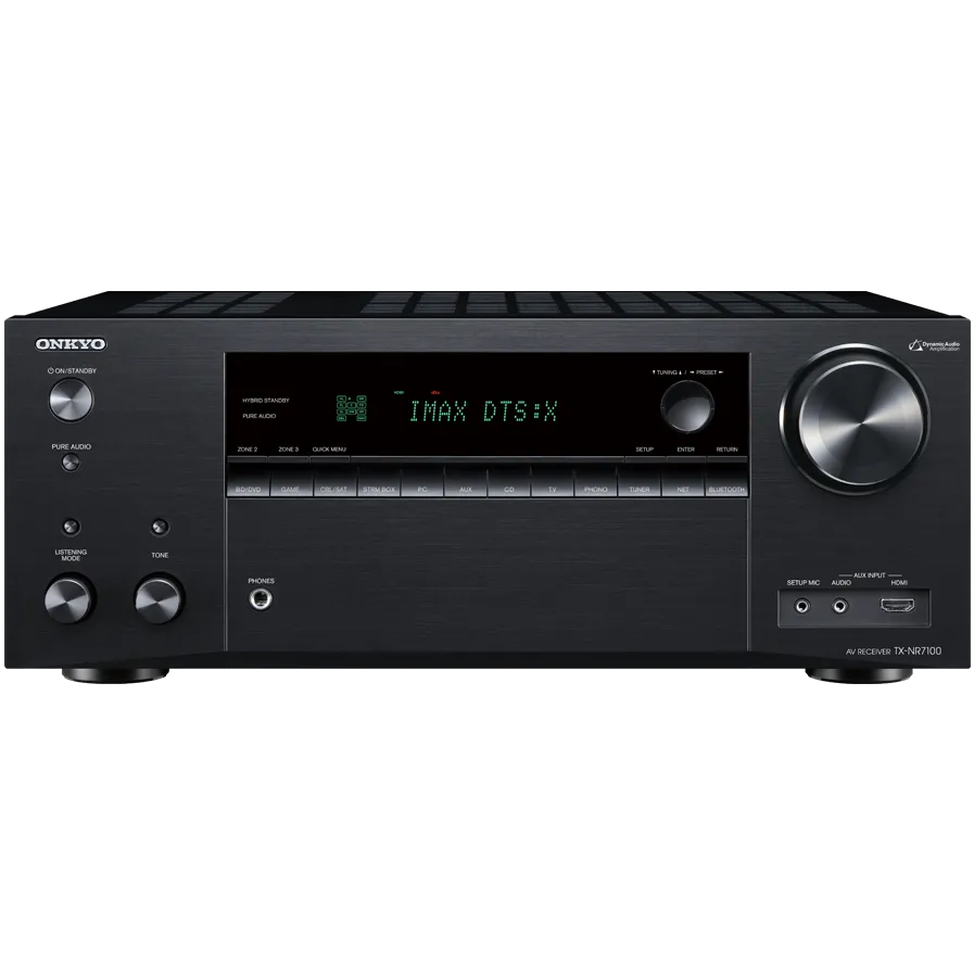 Onkyo TX-NR7100 9.2-Channel THX Certified AV Receiver, Black