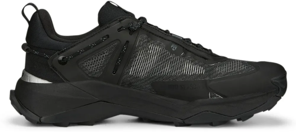 Puma - pantofi alergare pentru barbati - Explore NITRO GTX - Black-Silver - 41