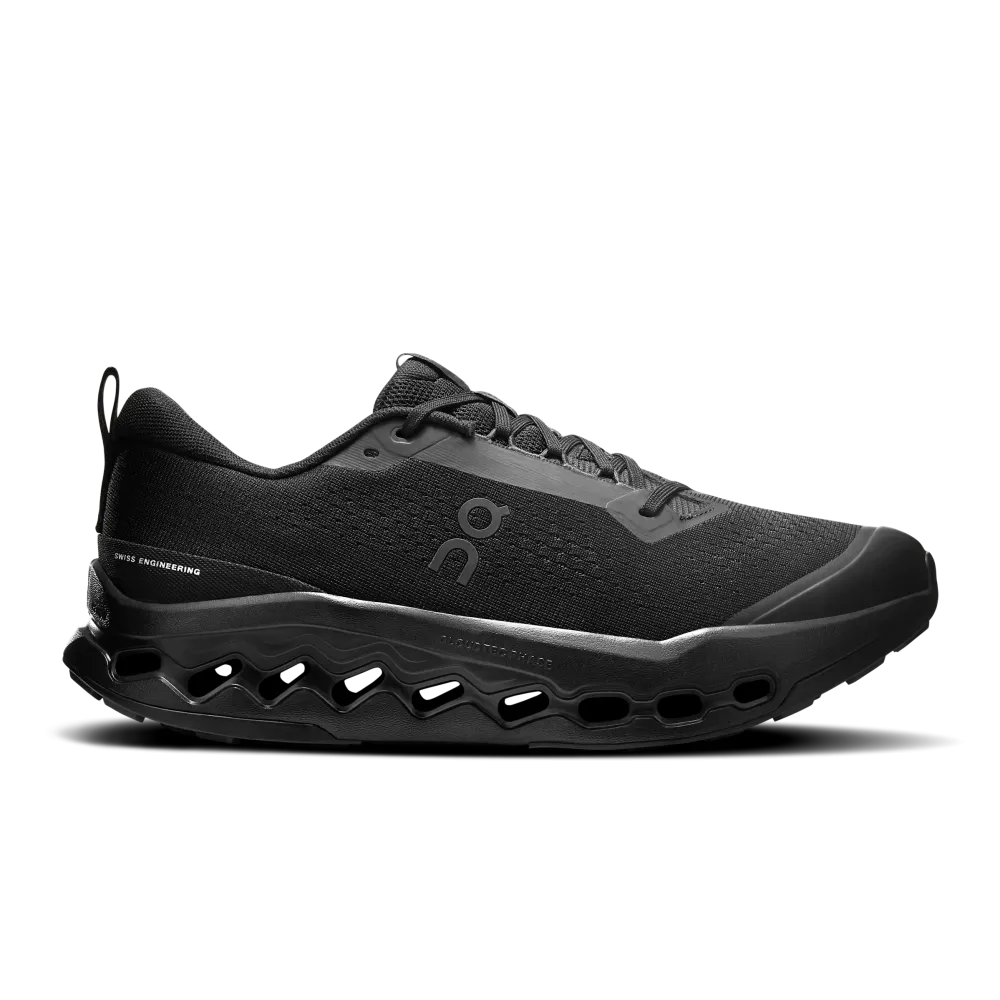 On - pantofi alergare trail - Cloudsurfer Trail 2 - Black | Eclipse - 43