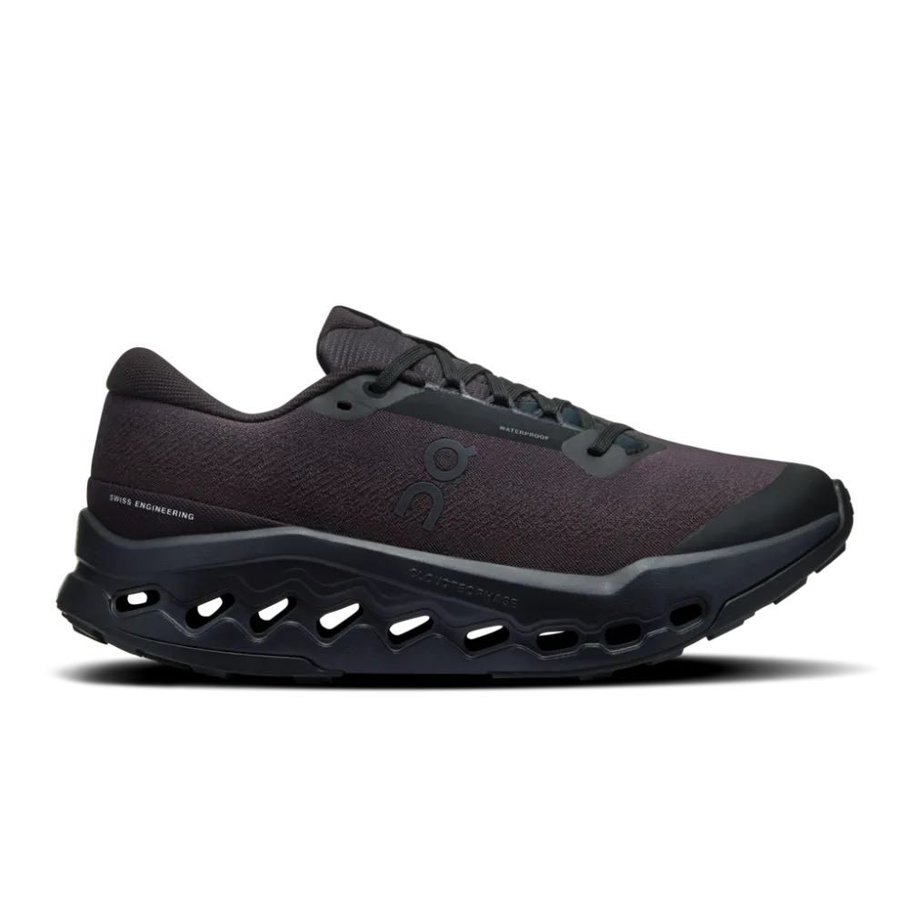 On - pantofi alergare trail - Cloudsurfer Trail 2 WP - Black | Black - 41