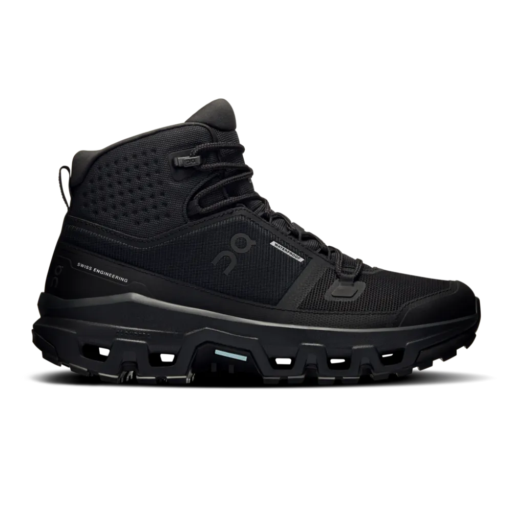 On - ghete - Cloudrock Mid WP - Black | Black - 36.5