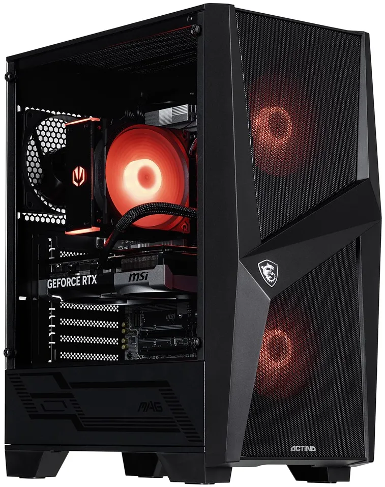 Actina 5901443421610 PC AMD Ryzen™ 7 8700F 32 GB DDR5-SDRAM 1 TB SSD NVIDIA GeForce RTX 5060 Midi Tower Black