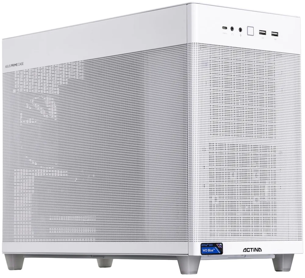 Actina 5901443431701 PC AMD Ryzen™ 7 8700F 32 GB DDR5-SDRAM 1 TB SSD NVIDIA GeForce RTX 5060 Ti Mini Tower White