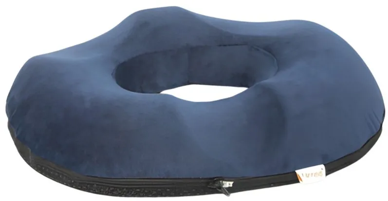Rehabilitation pillow with a hole QMED