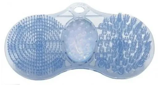Bathroom foot cleaning mat
