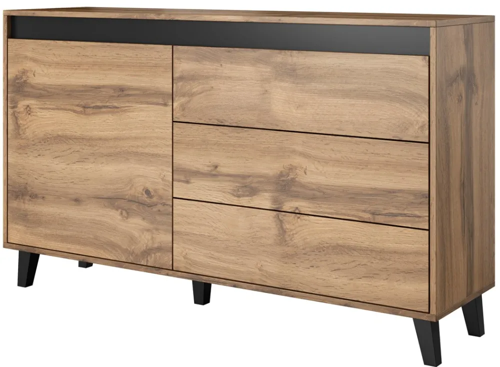 Cama chest of drawers NORD wotan oak/antracite