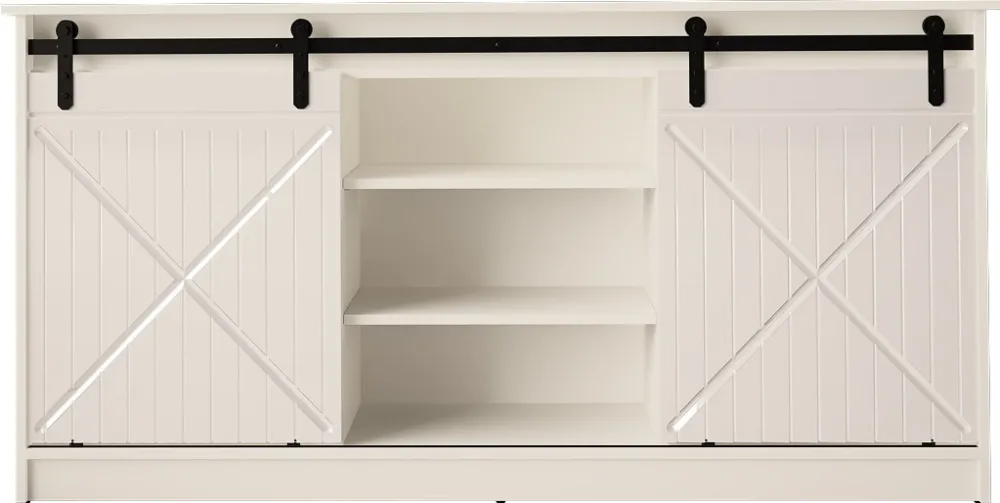 Chest of drawers 160x80x35 GRANERO white/gloss white