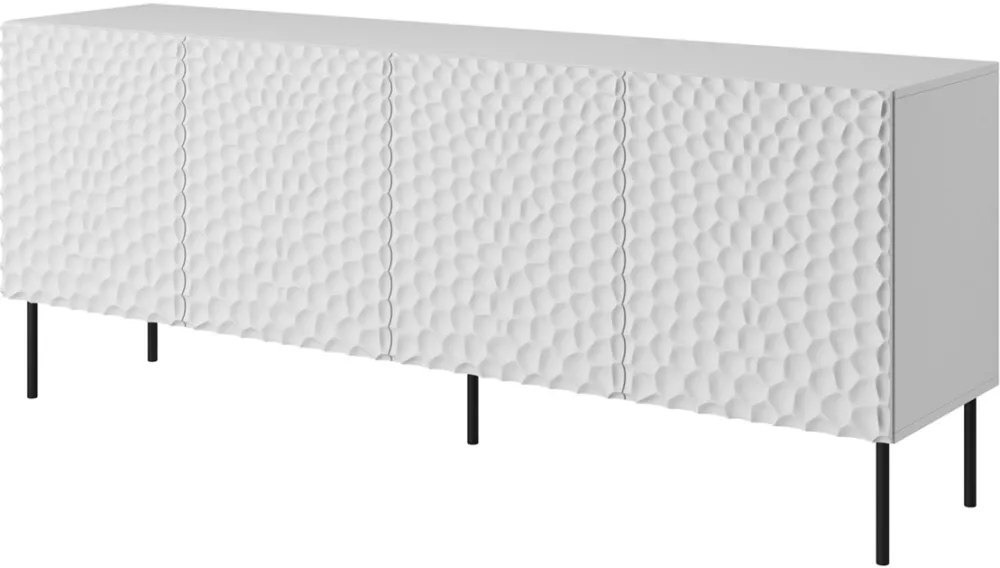 HOLE chest 190x40.5x74.5 cm white matt