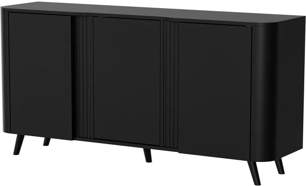 Cama VOLARE chest of drawers 151 x 39 x 75 cm black