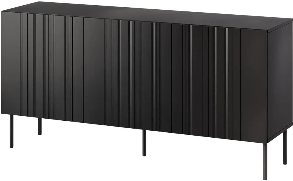 Cama Chest of drawers ISLA 150.5x40x75 matte black