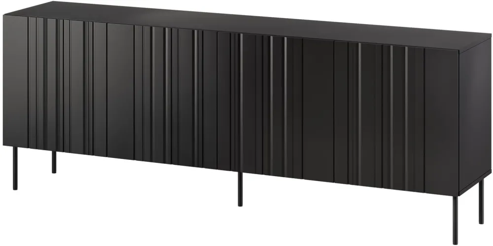 Cama Chest of drawers ISLA 200x40x75 matte black