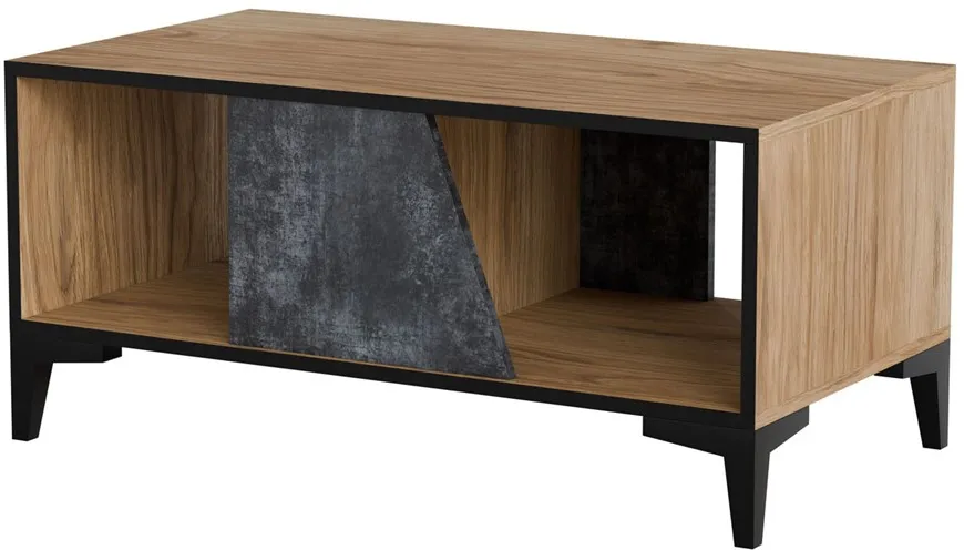 Cama Coffee table/latrine OVO 90x50xH39 oak/concrete