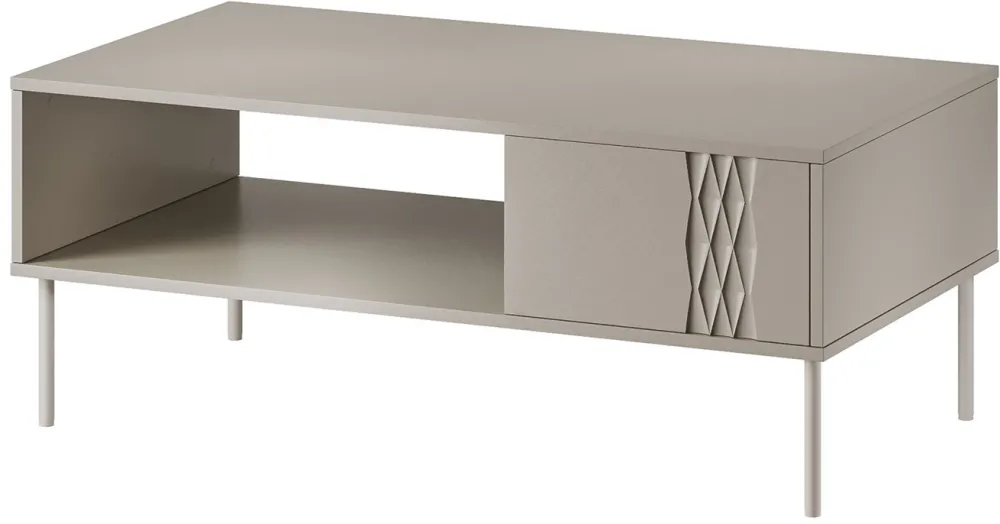 TRESSE bench/table 110x60x40 cashmere matt