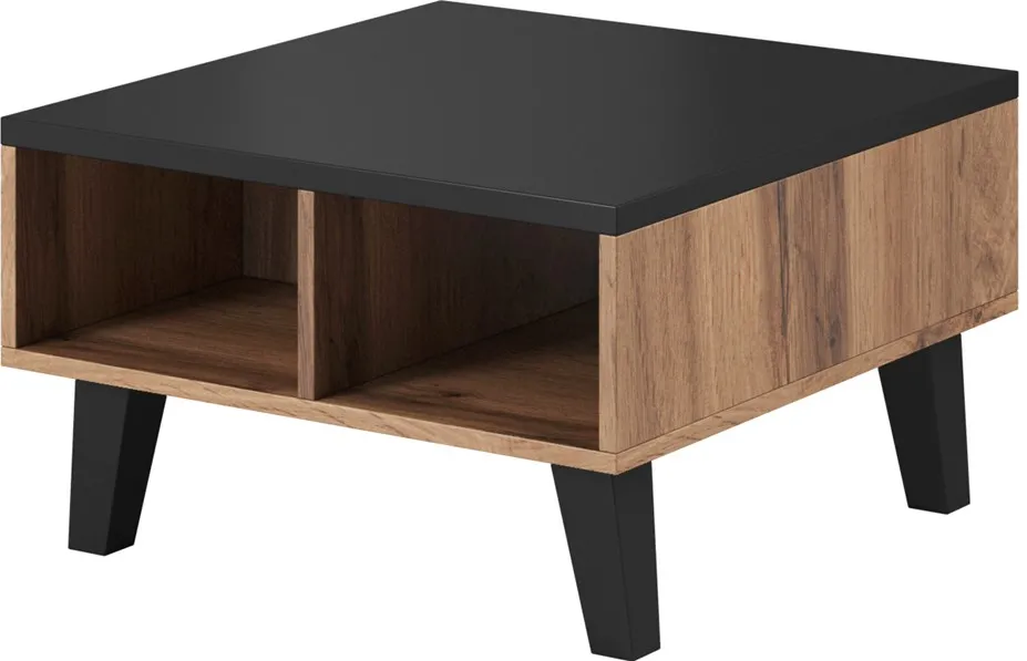 Cama LOTTA 60 coffee table wotan oak/mat black