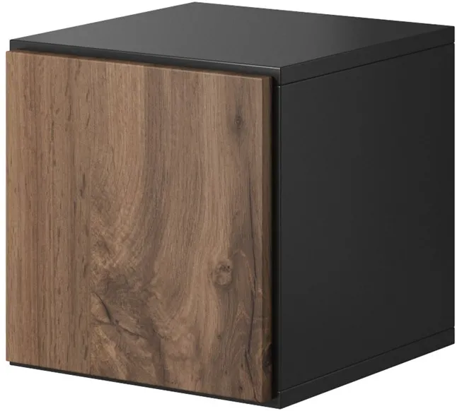 Cama full storage cabinet ROCO RO5 37/37/39 antracite/wotan oak