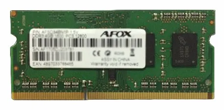 AFOX SO-DIMM DDR3 8GB memory module 1333 MHz LV 1,35V
