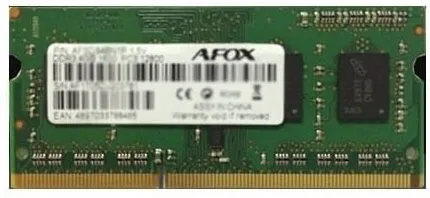 AFOX SO-DIMM DDR3 8GB memory module 1600 MHz LV 1,35V