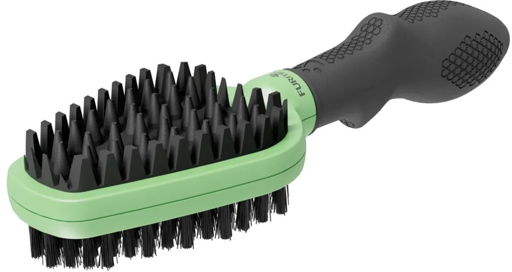 Perie dubla FURminator pentru catei si pisoi