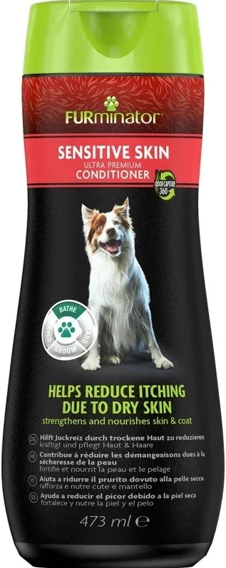FURminator Sensitive Skin Ultra Premium - hair conditioner for dogs - 473ml