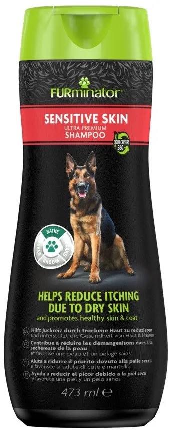 FURminator Sensitive Skin Ultra Premium - shampoo for dogs - 473ml
