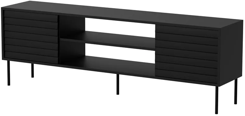 Cama EF CORTINA TV cabinet 180x40x60 black