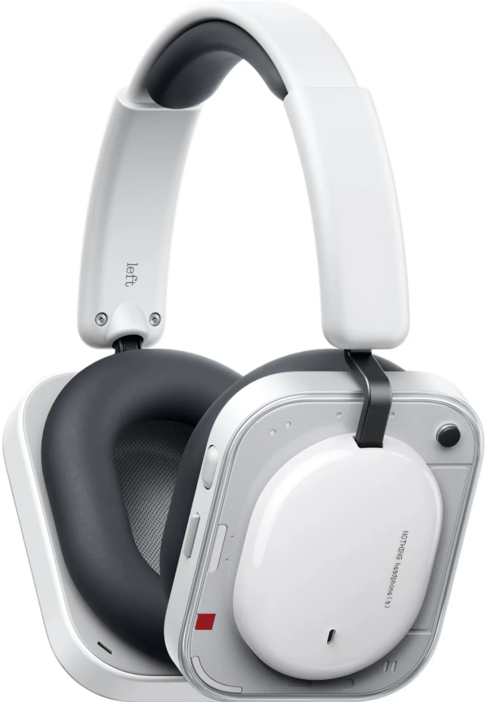 Nothing Headphone (a) (white, Bluetooth, USB-C, 3.5mm jack)