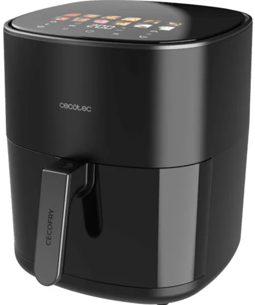 Friteuza cu aer cald CECOTEC Cecofry&Grill Duoheat 6500 2200 W 6.5 l negru