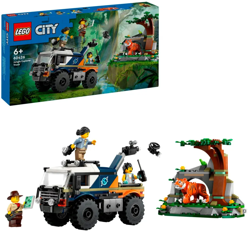 LEGO 60426 City Jungle Explorer Truck, construction toy