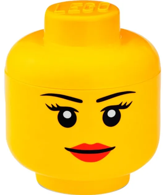 Room Copenhagen LEGO Storage Head Girl, small - RC40311725