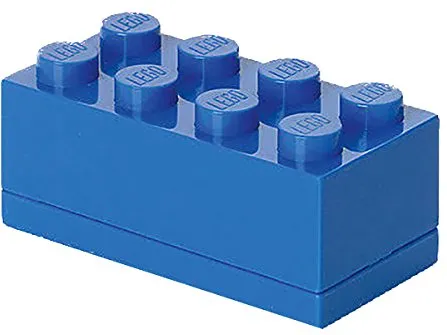 Room Copenhagen LEGO Mini Box 8 blue - RC40121731
