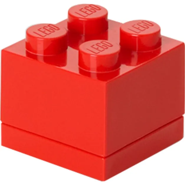 Room Copenhagen LEGO Mini Box 4 red - RC40111730