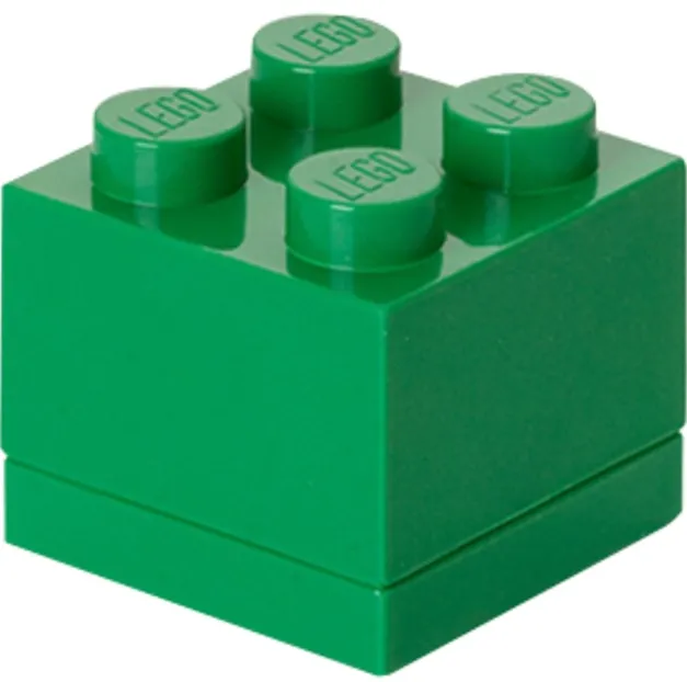 Room Copenhagen LEGO Mini Box 4 green - RC40111734