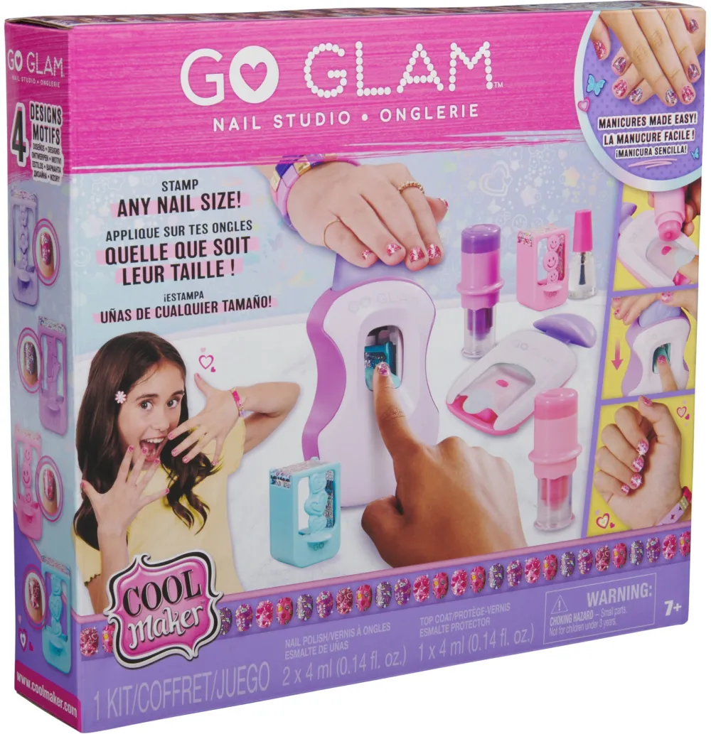 Spinmaster Cool Maker Go Glam Nail Salon