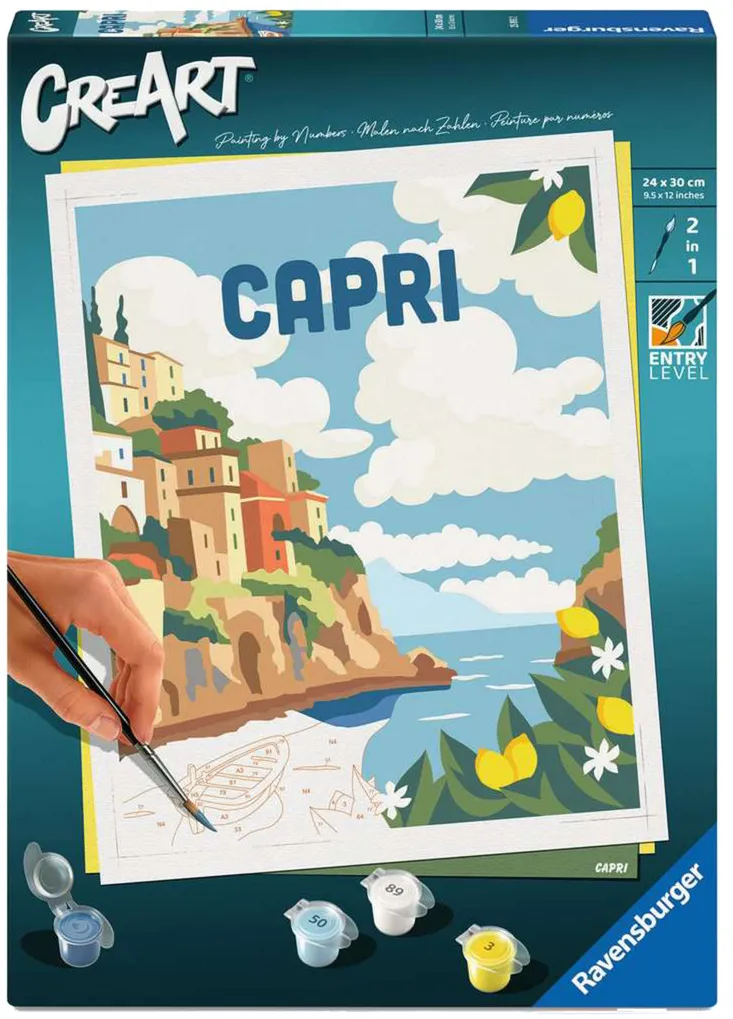 Ravensburger CreArt - Capri, painting